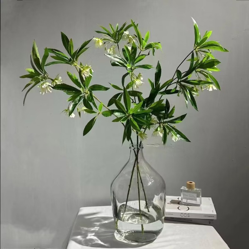 35.43 インチ人工水石ガジュマル豪華なホームインテリアフ - Dracaena Marginata のレビューと価格