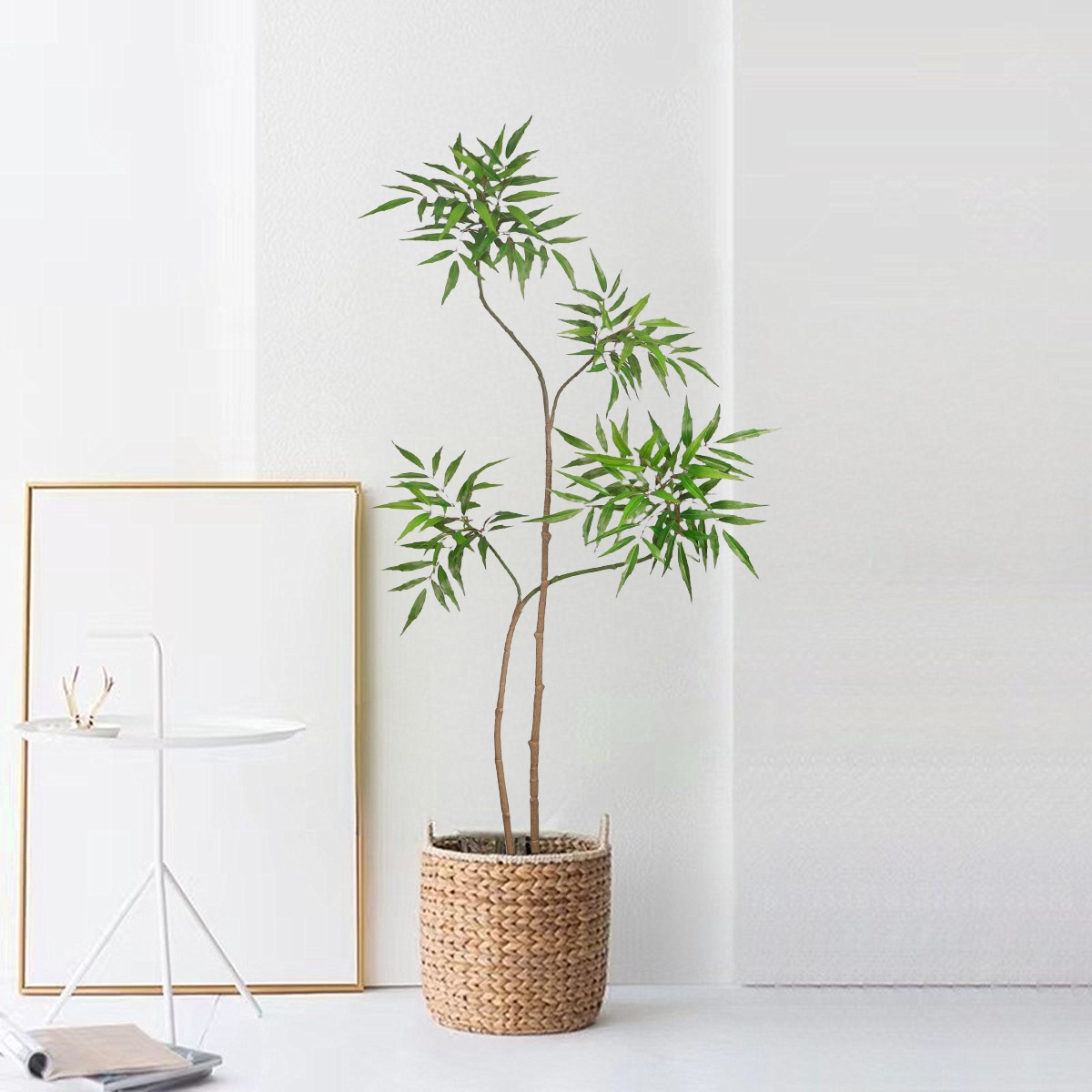 人工植物,偽の植物,プラスチックのヤシの木,模造モンステラ, - Dracaena Marginata のレビューと価格