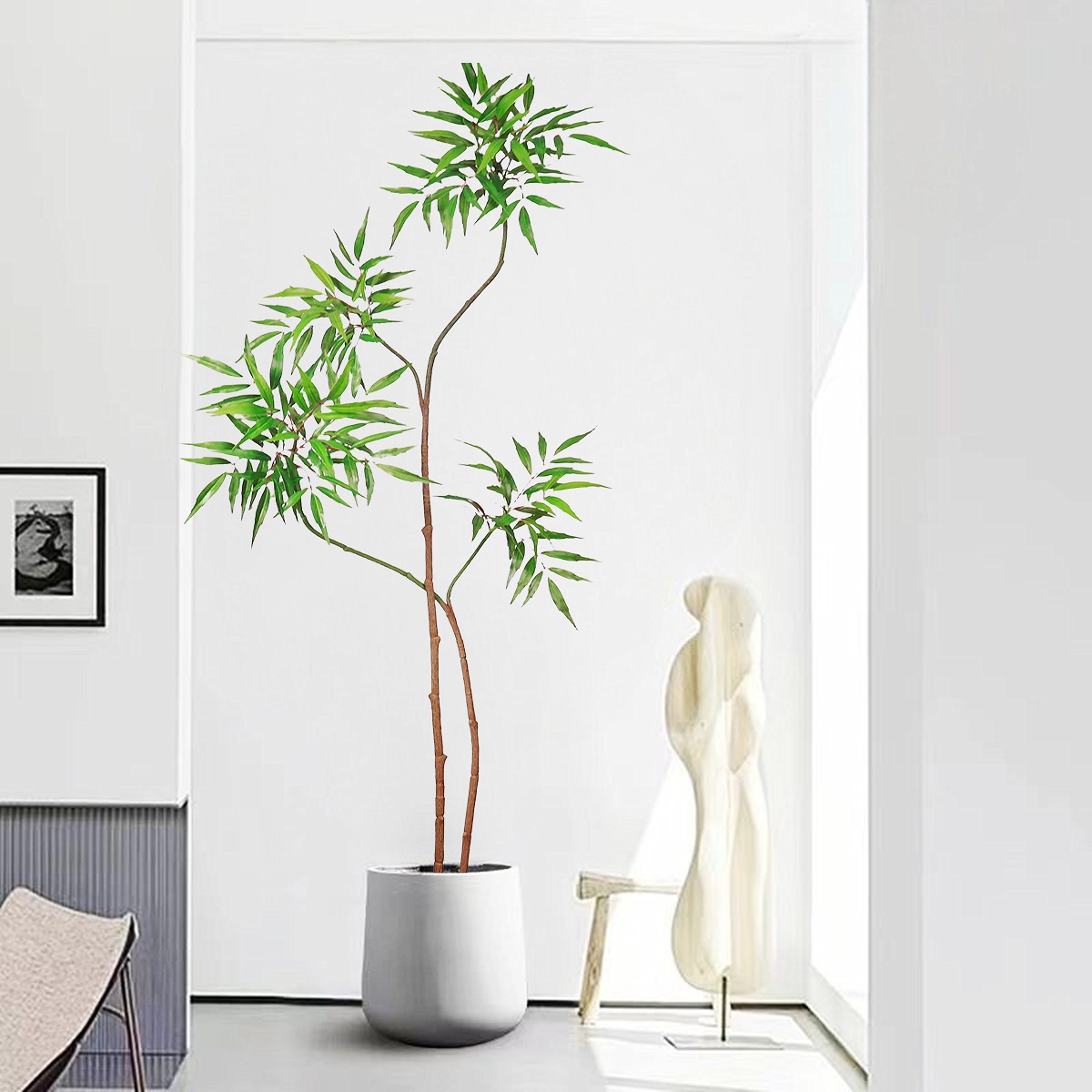人工植物,偽の植物,プラスチックのヤシの木,模造モンステラ, - Dracaena Marginata のレビューと価格