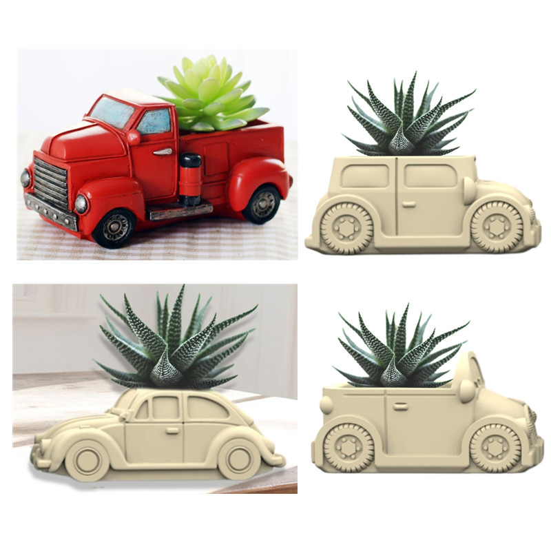 車の多肉植物植木鉢用シリコンモールド、3Dシリコンモールド、 - Echeveria Succulent のレビューと価格
